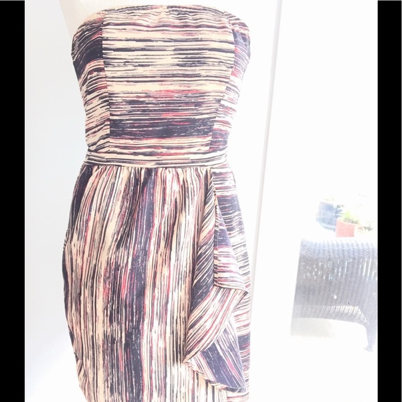 VOLCOM S DRESS SKETCHED OUT TUBE DRESS WRAP AROUND - Picture 2 of 5